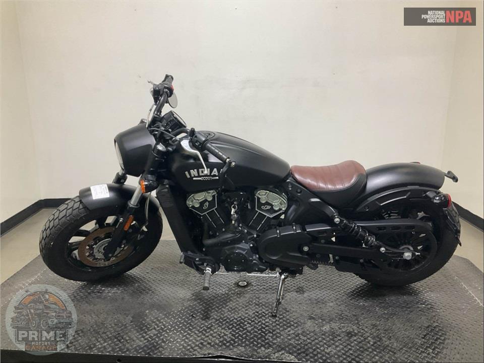 2021 Indian Motorcycle SCOUT BOBBER (ABS, BLACK SMOKE) — фото 3