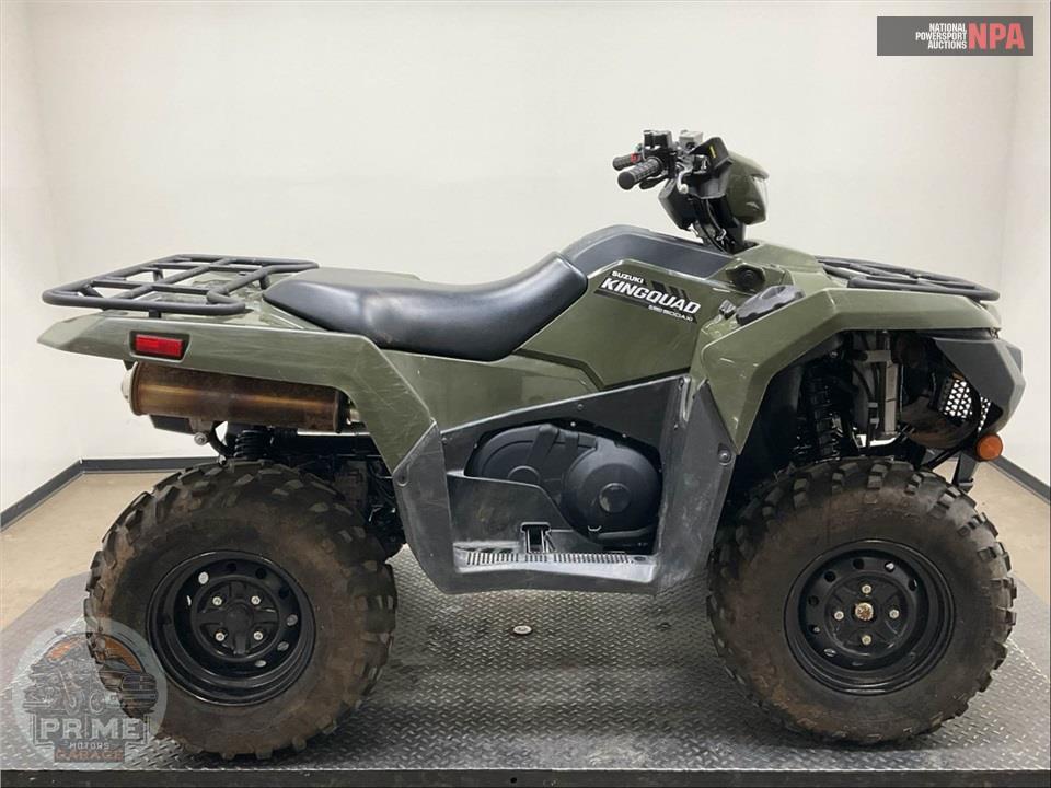 2025 Suzuki KINGQUAD 500AXI POWER STEERING — фото 1