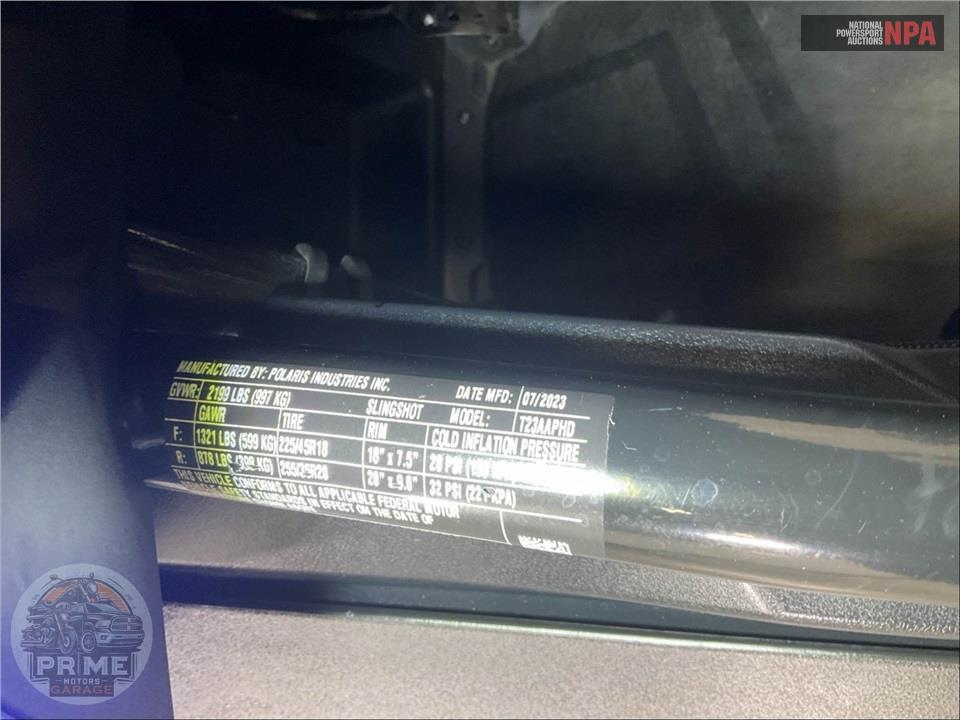 2023 Polaris SLINGSHOT SL AUTODRIVE — фото 17