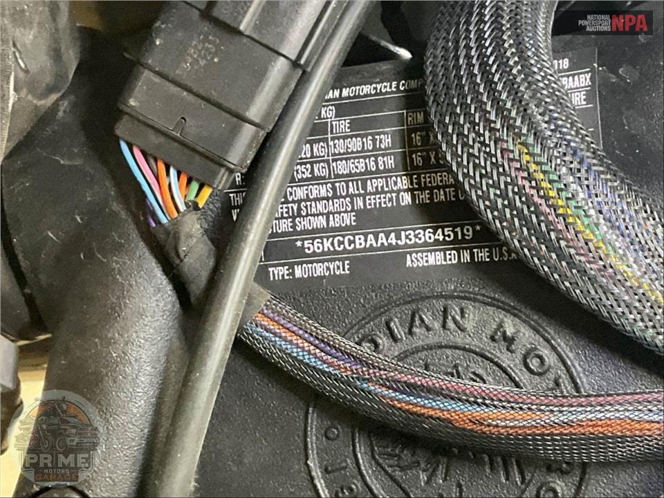 2018 Indian Motorcycle CHIEF (STEEL GRAY) — фото 21