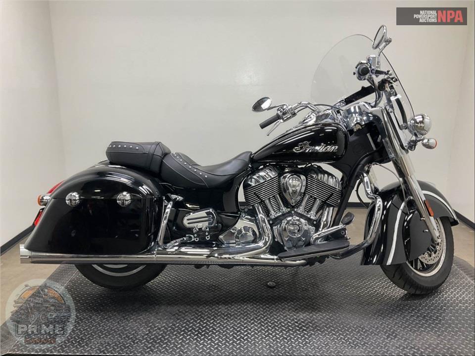 2019 Indian Motorcycle SPRINGFIELD (THUNDER BLACK) — фото 1