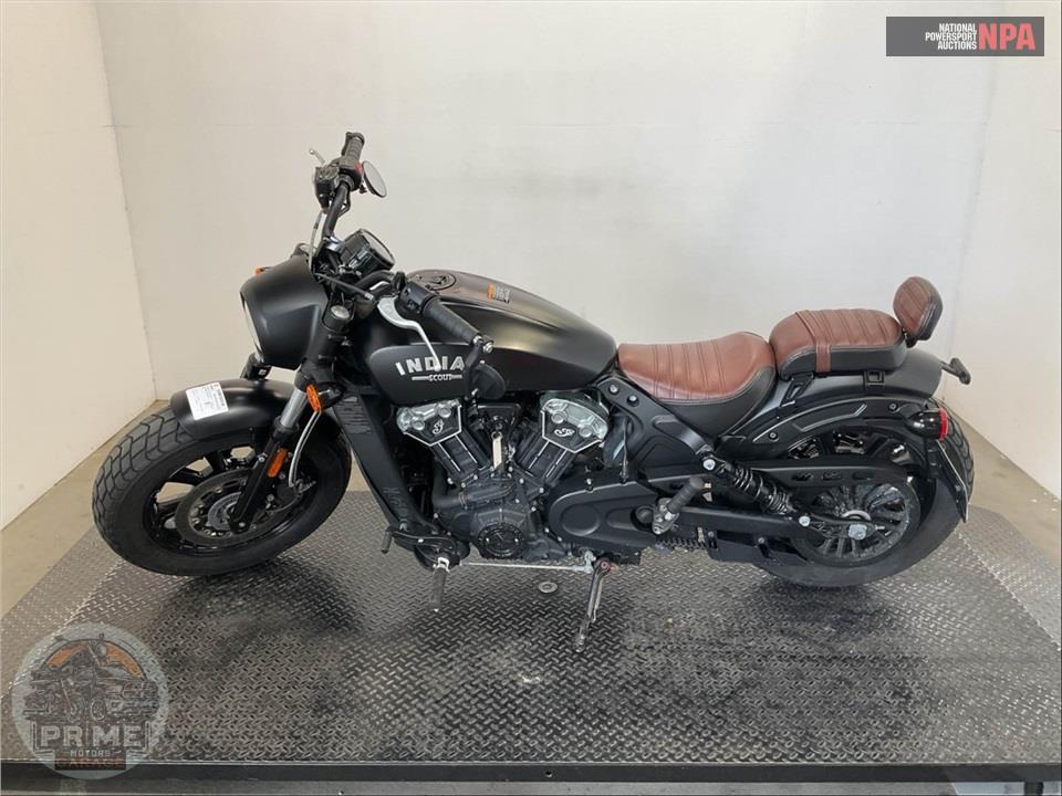 2021 Indian Motorcycle SCOUT BOBBER (ABS, BLACK SMOKE) — фото 3
