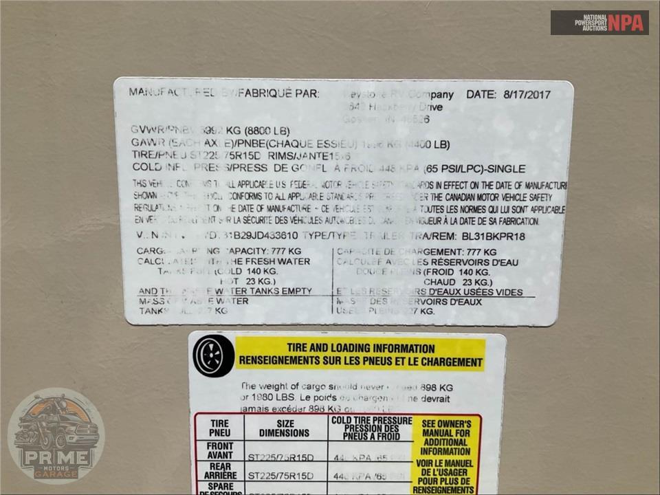 2018 Keystone Rv M-31 BKPR - BULLET PREMIER SERIES — фото 52