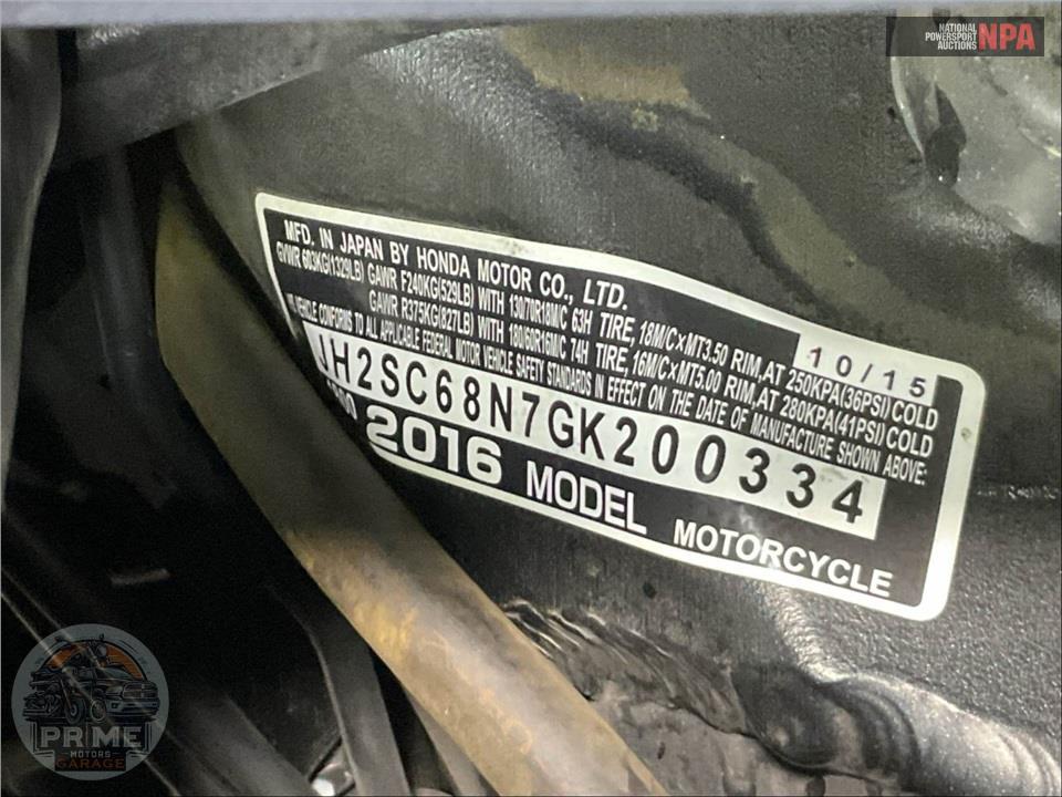 2016 Honda GL18HPNAMG GOLDWING (ABS) (**) — фото 28