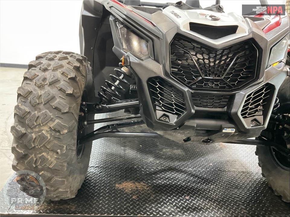 2025 Can-Am MAVERICK X3 MAX DS TURBO (RED & SILVER) — фото 23