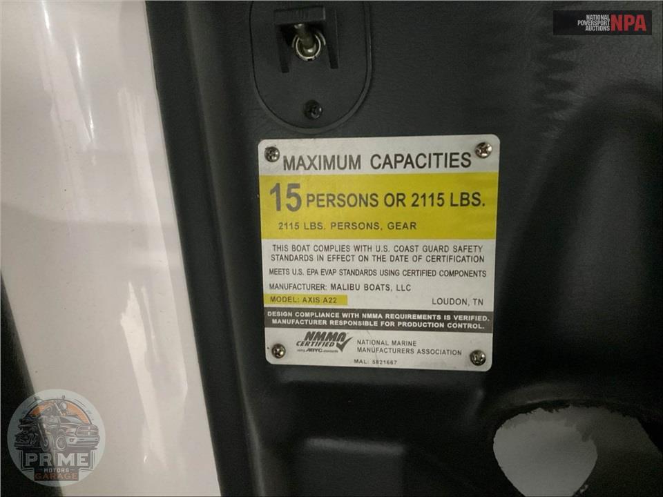 2015 Axis Wake Research A22(*) L=22/E=1 450HP MON IB — фото 6