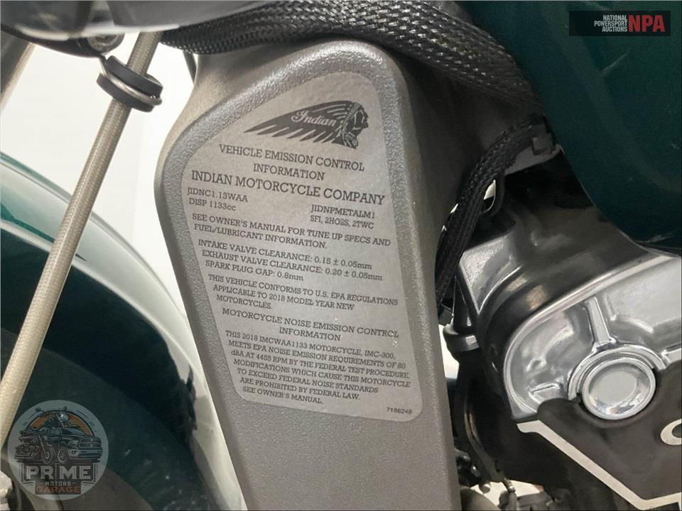 2018 Indian Motorcycle SCOUT (METALLIC JADE) — фото 24