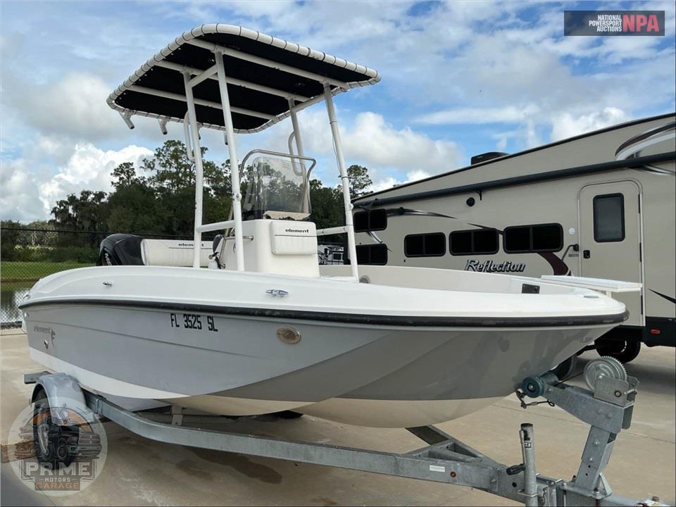 2019 BAYLINER MARINE ELEMENT F18(*) CENTER CONSOLE SERIES L=18/E=1-115HP MERCURY OB