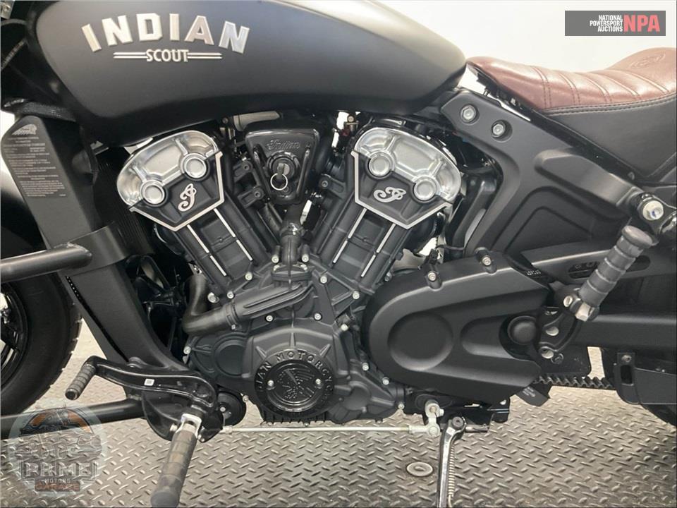 2021 Indian Motorcycle SCOUT BOBBER (ABS, BLACK SMOKE) — фото 7