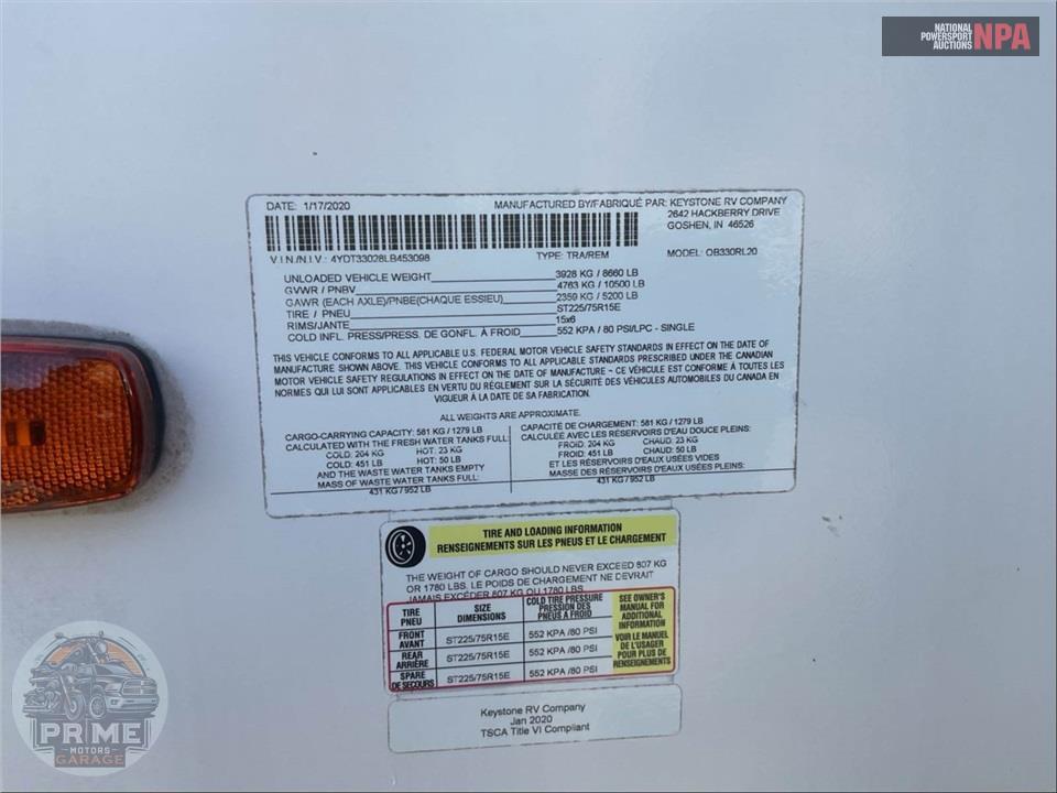 2020 Keystone Rv M-330 RL - OUTBACK SERIES — фото 64