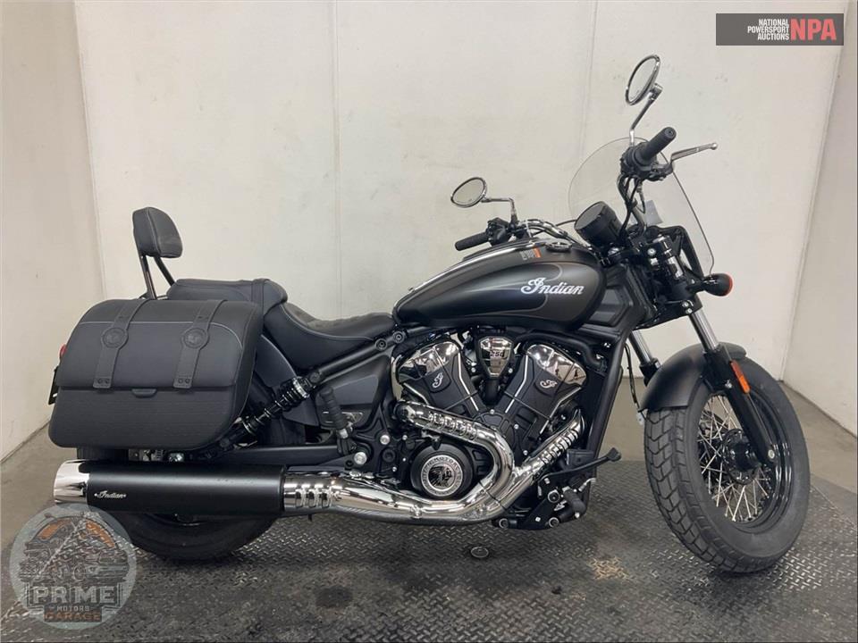 2025 Indian Motorcycle SUPER SCOUT BLACK SMOKE WITH GRAPHICS — фото 1