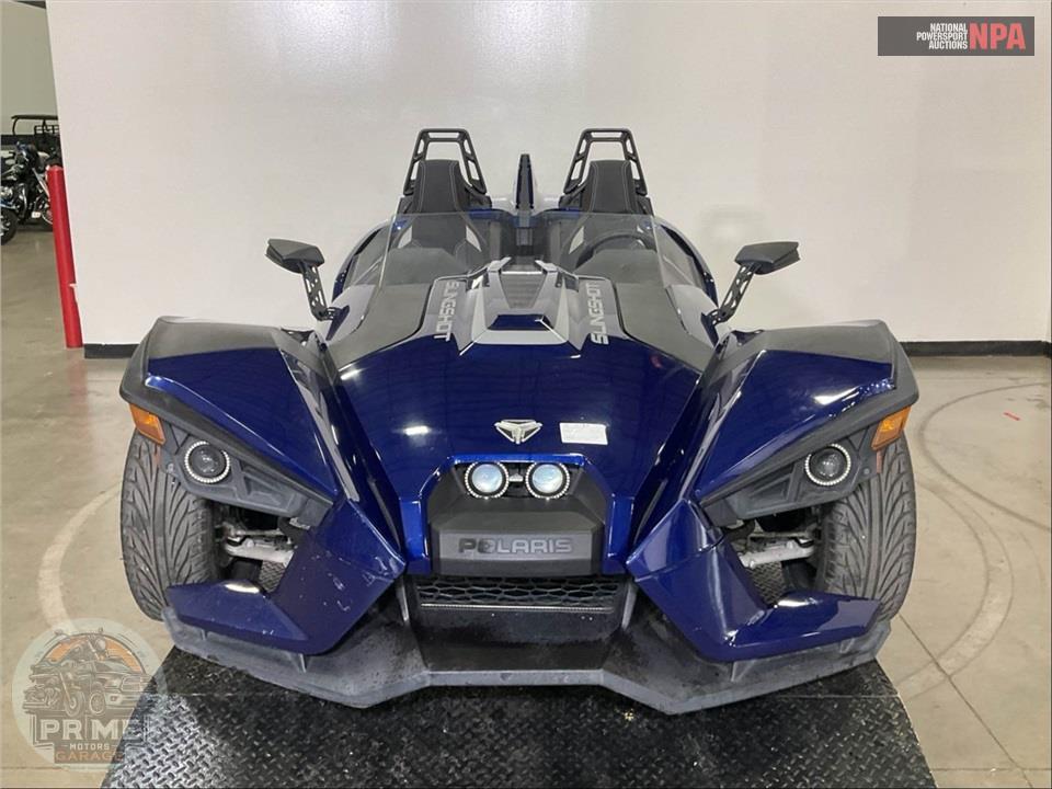 2018 Polaris SLINGSHOT SL (BLUE/RED) — фото 2