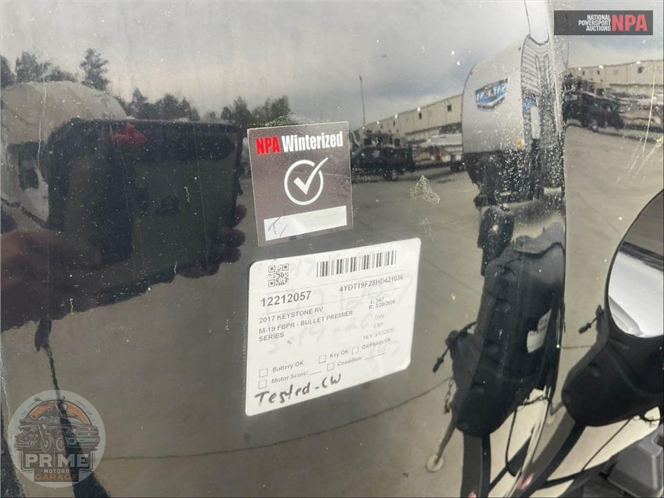 2017 Keystone Rv M-19 FBPR - BULLET PREMIER SERIES — фото 41