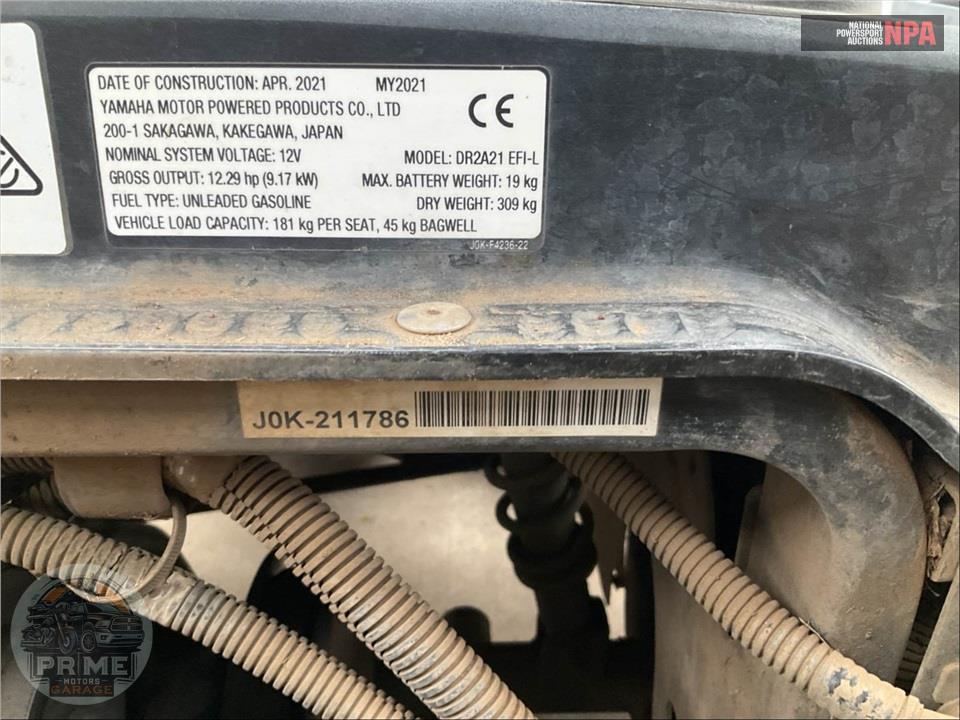 2021 Yamaha DR2AV1XAFI — фото 14