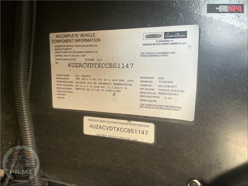 2012 Winnebago M-36M-CUMMINS 360HP - JOURNEY SERIES — фото 66