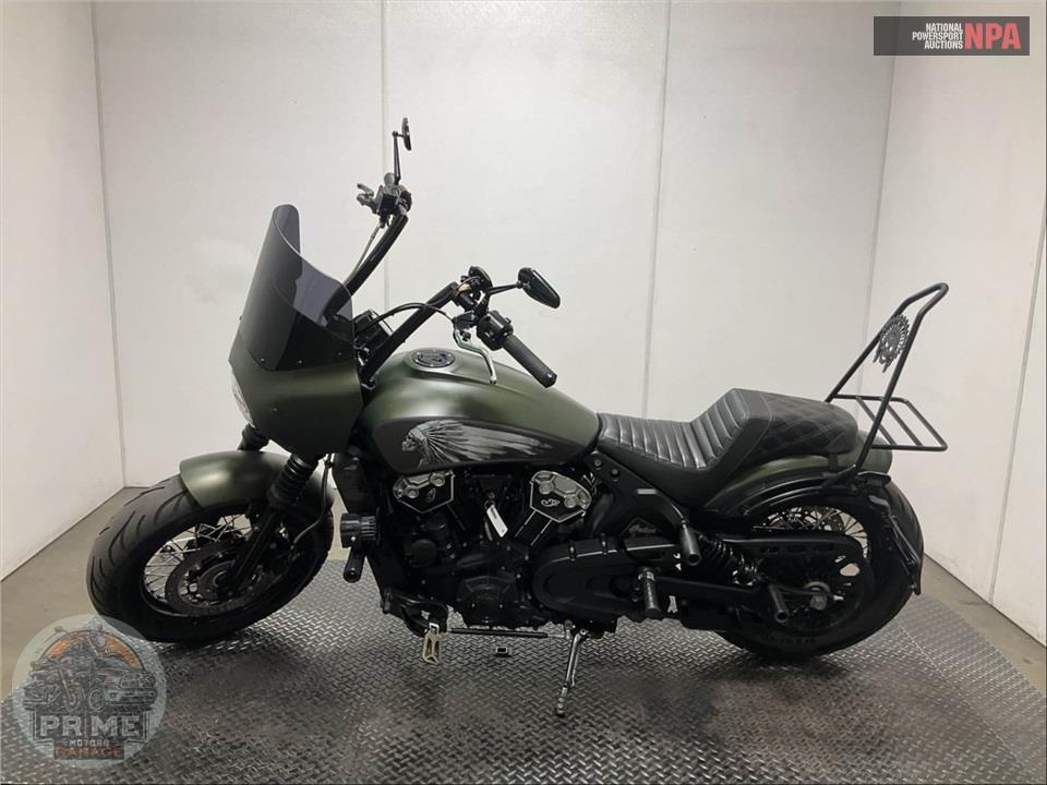 2021 Indian Motorcycle SCOUT BOBBER TWENTY (ABS, BLACK SMOKE) — фото 3