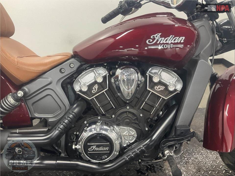 2017 Indian Motorcycle SCOUT (ABS, BURGUNDY METALLIC) — фото 6