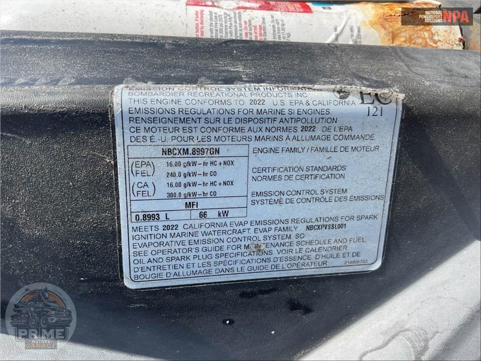 2022 Seadoo/Brp SPARK 3UP IBR CONPKG PLUS — фото 27