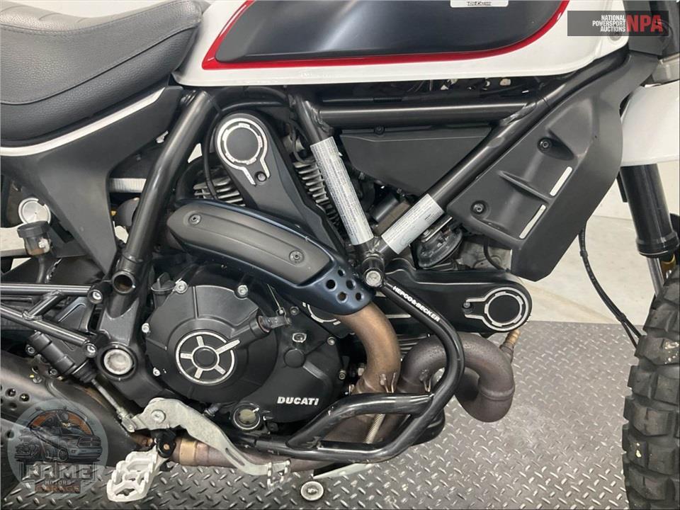 2018 Ducati SCRAMBLER DESERT SLED (WHITE MIRAGE) — фото 6