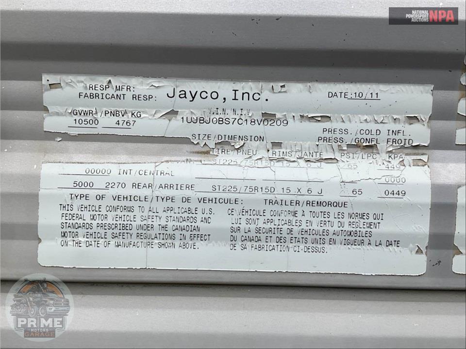 2012 Jayco M-32 TSBH - JAY FLIGHT SERIES — фото 84