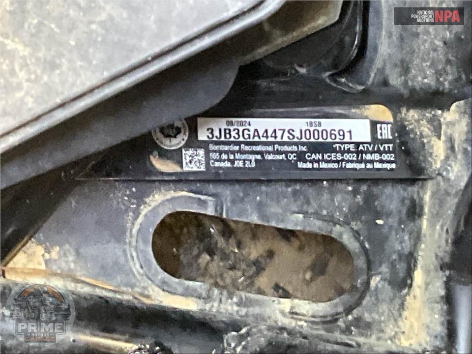 2025 Can-Am OUTLANDER 500 2WD — фото 33