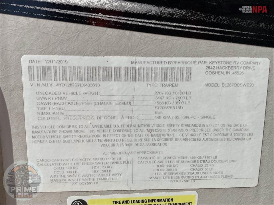 2020 Keystone Rv M-287 QBSWE - BULLET ULTRA LITE SERIES — фото 70