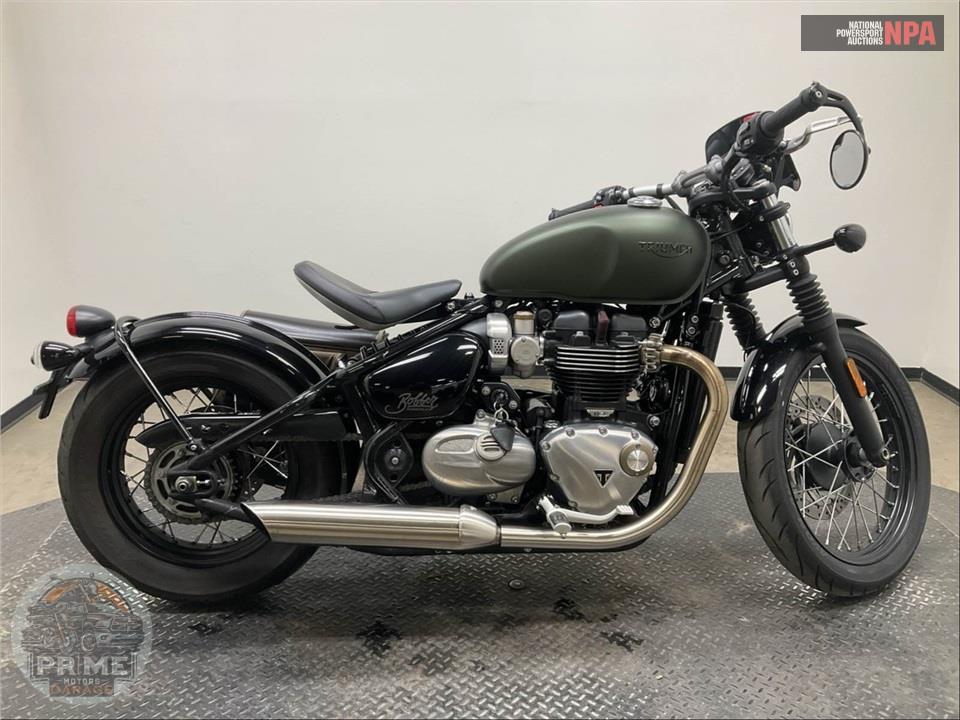 2019 Triumph BONNEVILLE BOBBER — фото 1