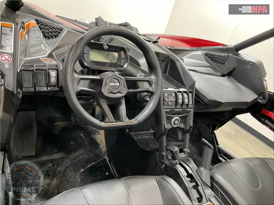 2025 Can-Am MAVERICK X3 MAX DS TURBO (RED & SILVER) — фото 8