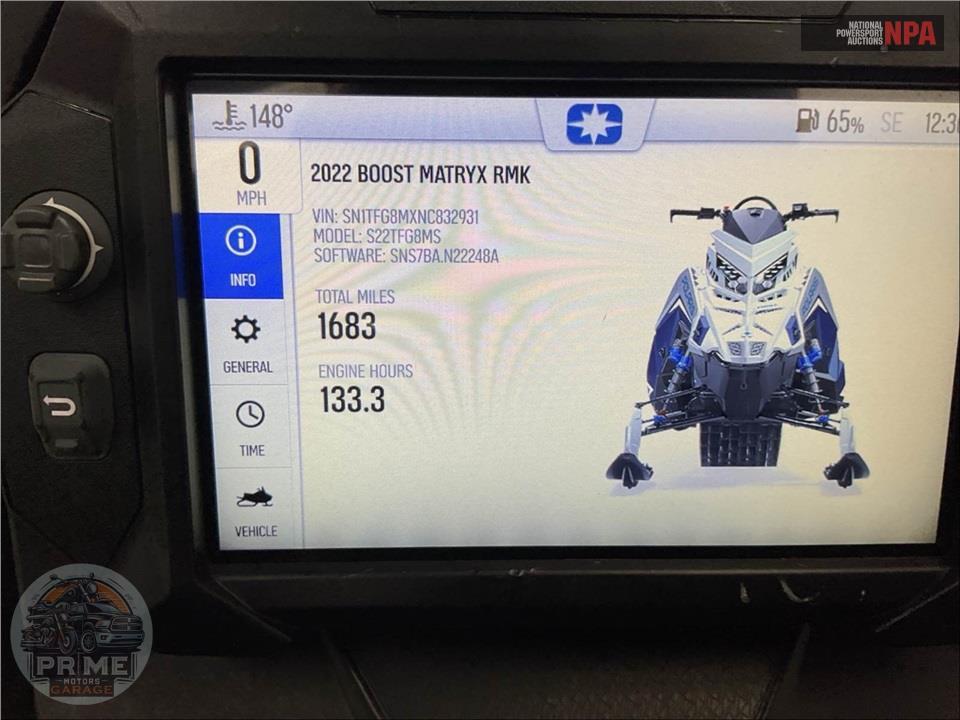 2022 Polaris Patriot Boost RMK KHS155 Matryx Slash — фото 5