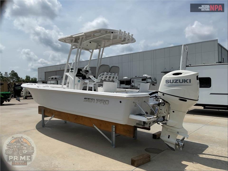 2021 Sea Pro 228 W/HARDTOP(*) BAY SERIES L=23/E=200HP MERCURY OB — фото 3