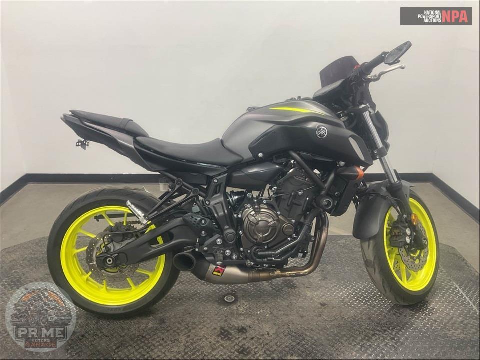 2018 Yamaha MT-07 — фото 1