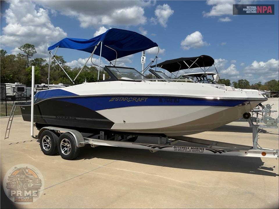 2023 Starcraft Boat SVX 230 IO SVX SERIES L=23/E=1-SD MERCRUISER — фото 1