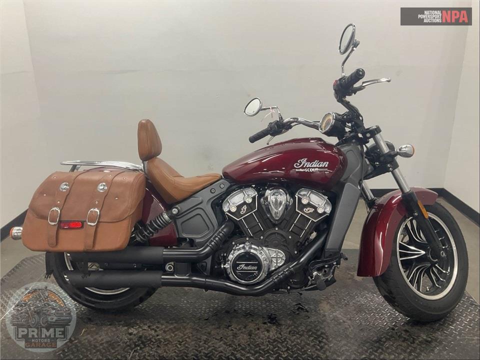 2017 Indian Motorcycle SCOUT (ABS, BURGUNDY METALLIC) — фото 1
