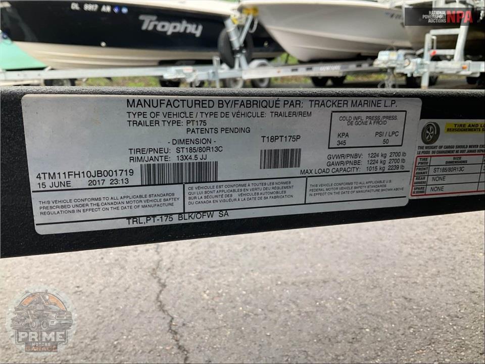2018 Tracker Marine PRO TEAM 175 TXW (**) L=18/E=1 60HP MERC OB — фото 28