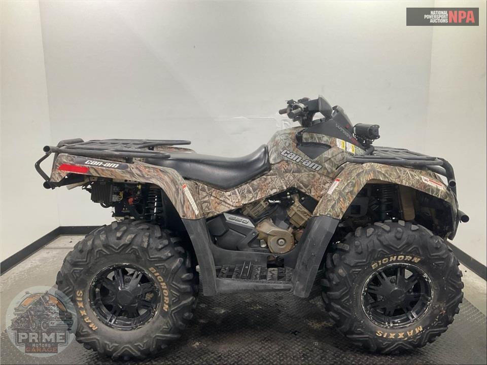 2010 Can-Am OUTLANDER 650 4X4 XT CAM — фото 1