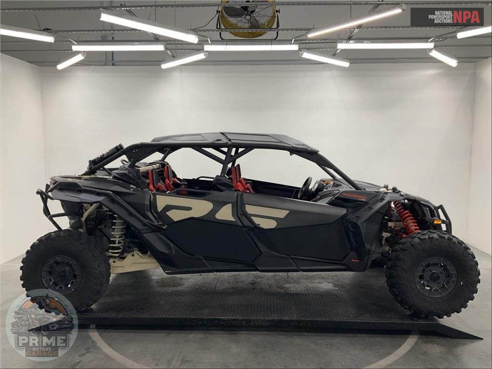 2023 Can-Am MAVERICK X3 MAX X RS TURBO RR 72 (BLUE/TAN/RED) — фото 1