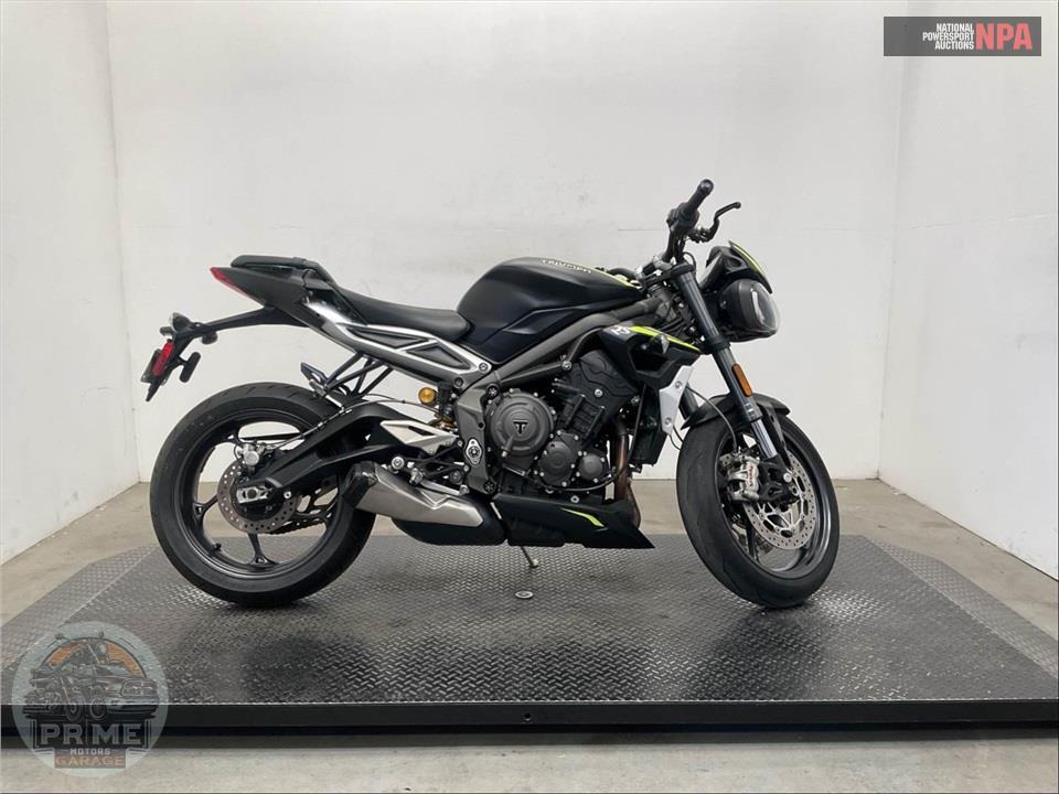 2022 Triumph STREET TRIPLE 765 RS (SILVER) — фото 1