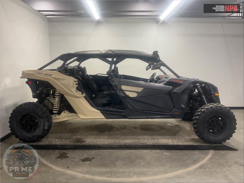 2022 Can-Am MAVERICK X3 MAX RS TURBO RR (DESERT TAN & CARBON BLACK) — фото 1