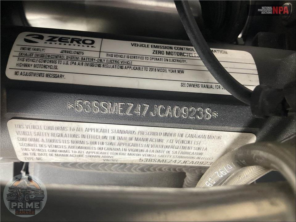 2018 Zero Motorcycles Inc S NA ZF7.2 SATIN SILVER — фото 22