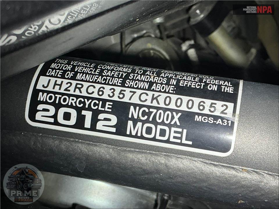 2012 Honda NC700XC — фото 29
