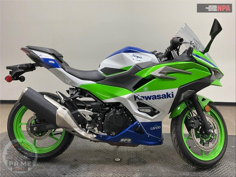 2024 Kawasaki EX500JRFBL NINJA 500 SE 40TH ANNIVERSARY — фото 1