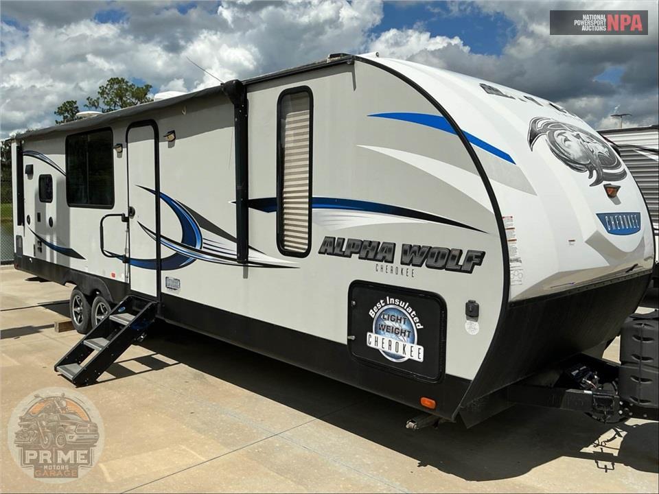 2018 CHEROKEE BY FOREST RIVER M-27RK-L - ALPHA WOLF SERIES