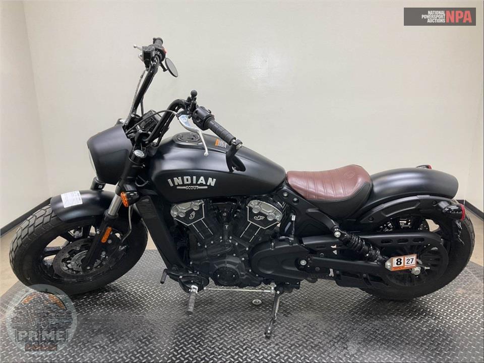 2021 Indian Motorcycle SCOUT BOBBER (ABS, BLACK SMOKE) — фото 3
