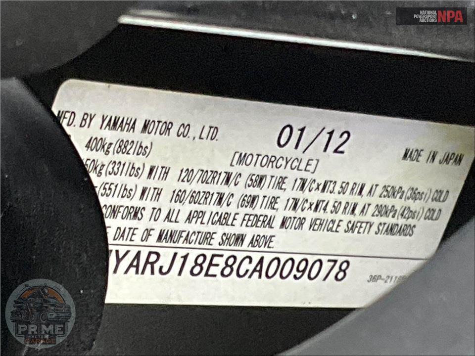 2012 Yamaha FZ6RBB/C RAVEN — фото 46