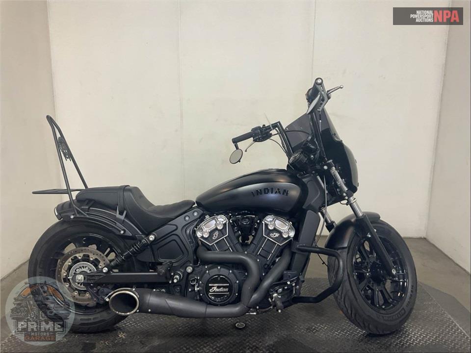2020 Indian Motorcycle SCOUT BOBBER (ABS, BLACK) — фото 1