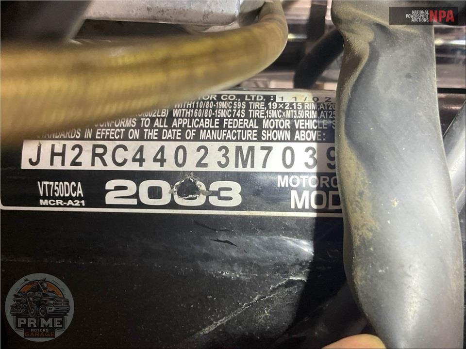 2003 Honda VT750DCA3 SHADOW SPIRIT — фото 34