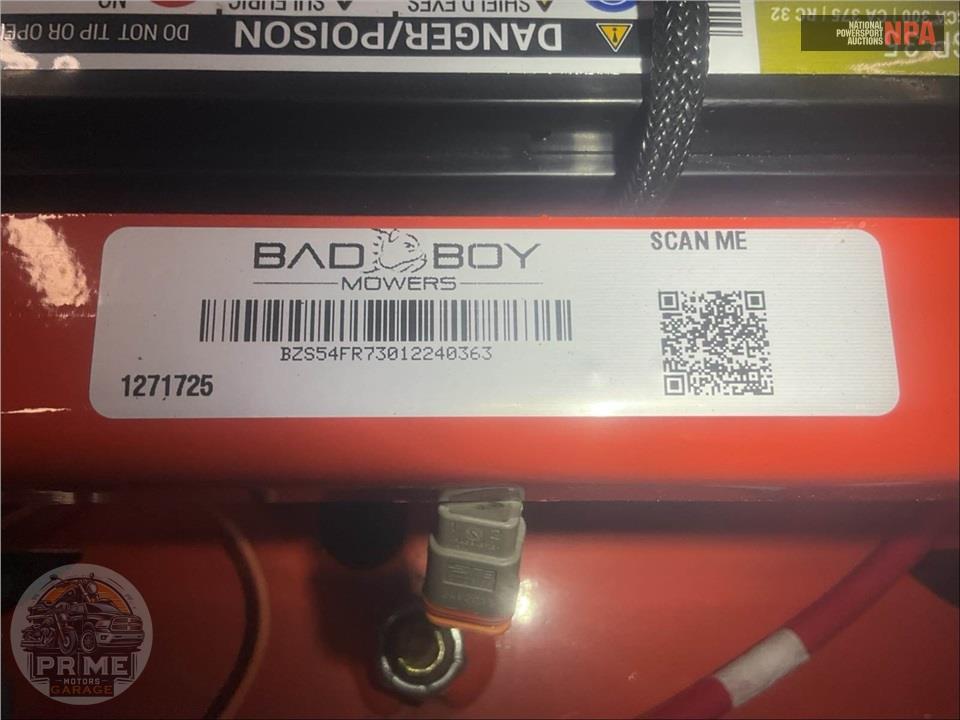 2025 Bad Boy Mowers ZT ELITE 54" KAW FR730V 24HP — фото 18