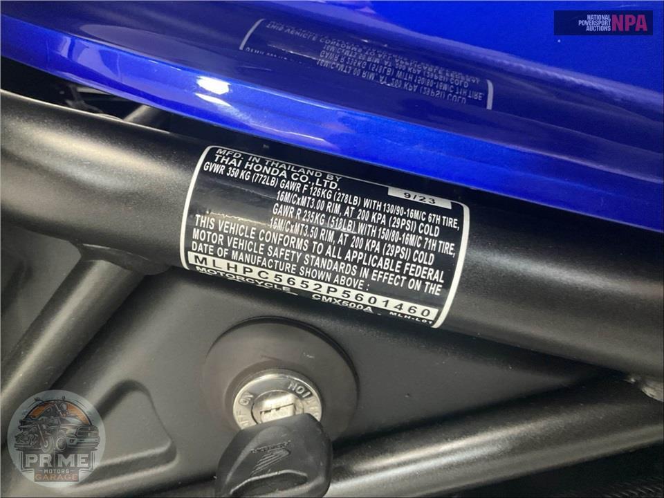 2023 Honda CMX500A REBEL (ABS) — фото 22