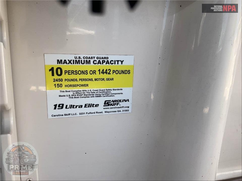 2020 Carolina Skiff 19 ULTRA ELITE SERIES L=19/ E = 1-140HP SUZUKI OB — фото 6