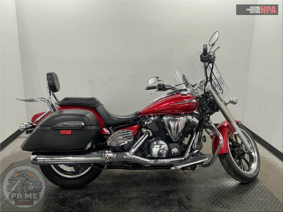 2013 Yamaha XVS95CTDR/C V-STAR TOURER (RED) — фото 1